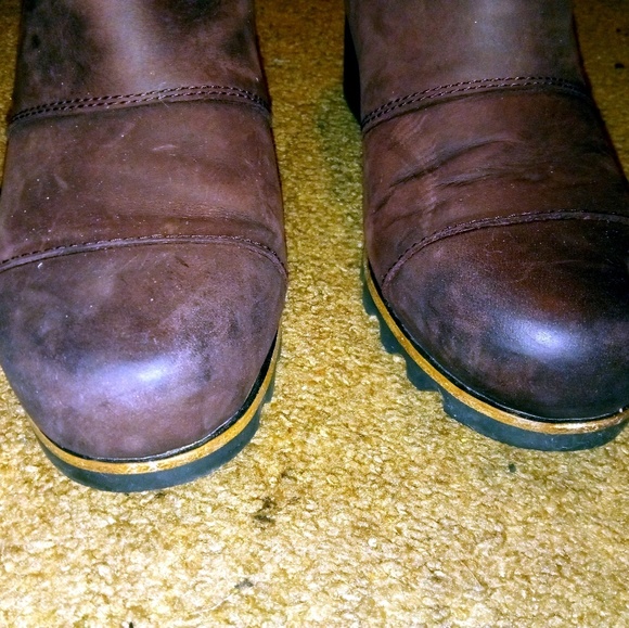 SOREL woman's heeled rain boots size 9 - Picture 6 of 6